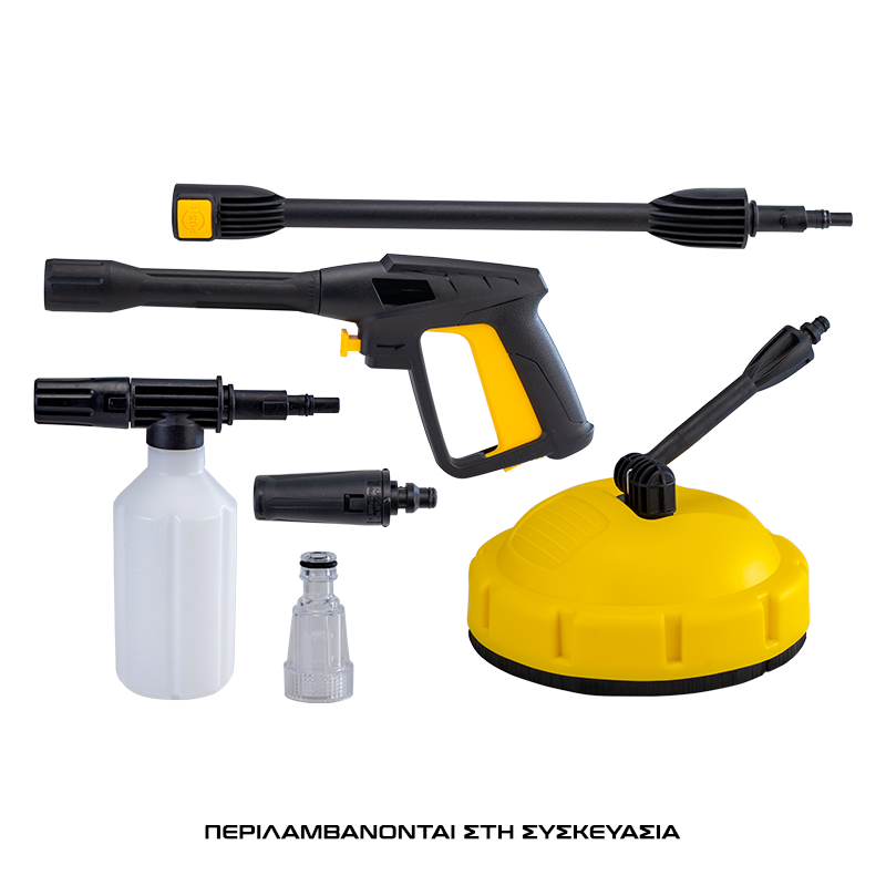 BORMANN BPW2610 Πλυστικό υψηλής πίεσης 150bar 2000W BORMANN BPW2610 Πλυστικό υψηλής πίεσης 150bar 2000W