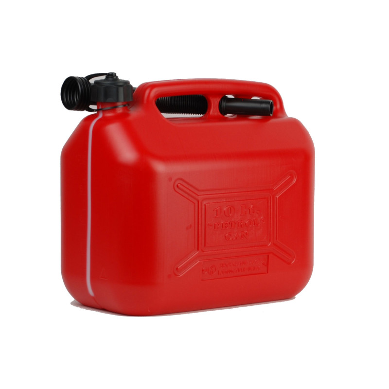 NAKAYAMA FT1000 Δοχείο καυσίμου 10L με ένδειξη στάθμης και πλαστικός σωλήνας προέκτασης