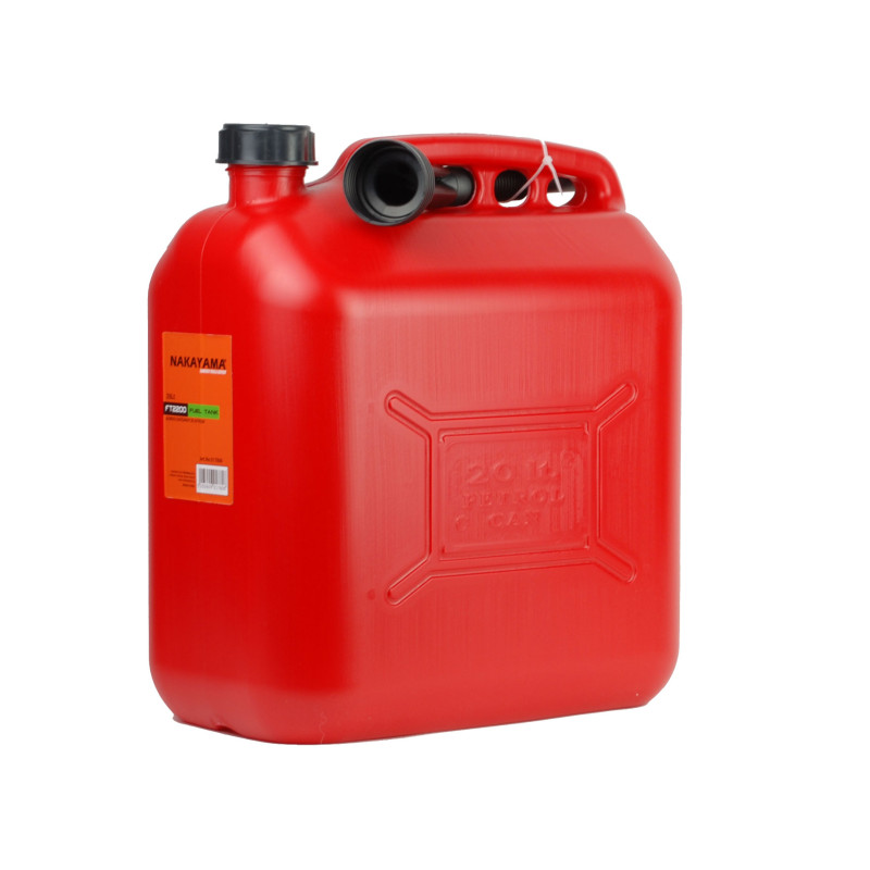 NAKAYAMA FT2200 Δοχείο καυσίμου 20L με ένδειξη στάθμης και πλαστικός σωλήνας προέκτασης