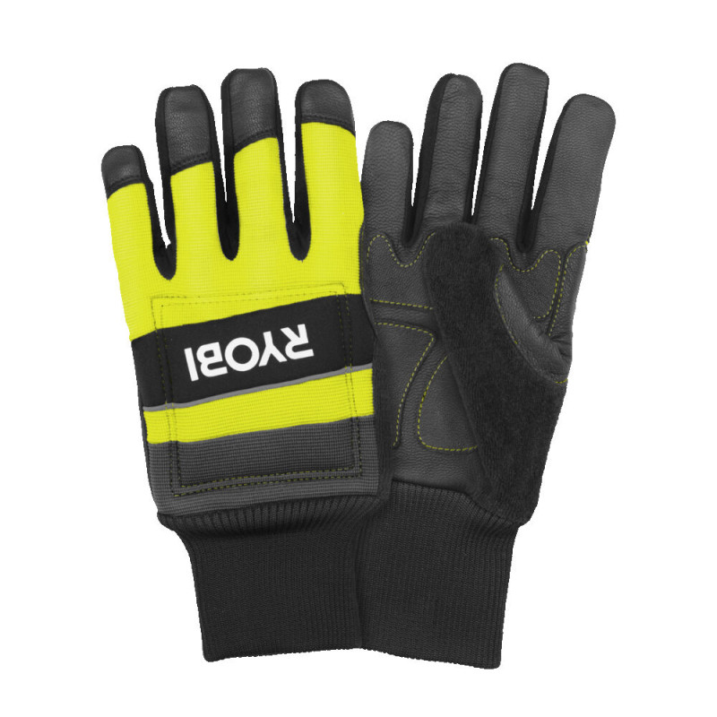 RYOBI RAC258L Αδιάβροχα γάντια για χρήση αλυσοπρίονου - Μέγεθος: Large