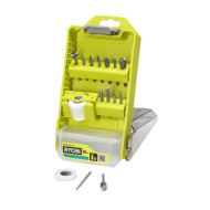 RYOBI RAR100K-16 Κιτ σκαλίσματος και χάραξης για περιστροφικά εργαλεία (Ντρέμελ) - 16 τεμάχια