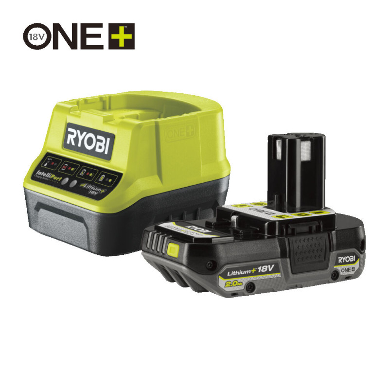 RYOBI RC18120-120C Σετ φορτιστής (2.0Ah) & μπαταρία (2.0Ah) 18V ONE+™ HP