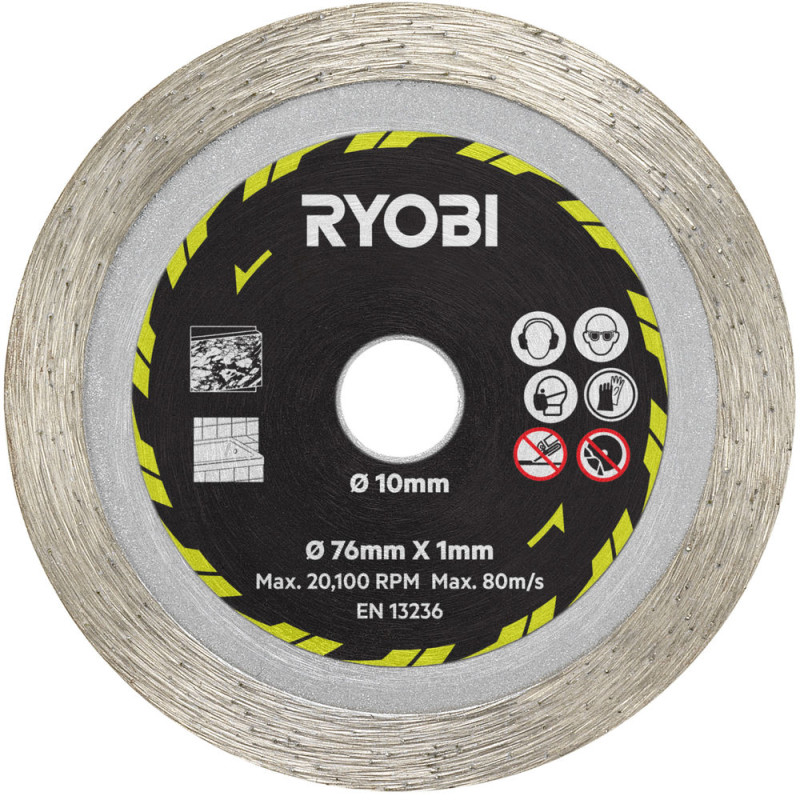 RYOBI RAKCOT03 Δίσκοι κοπής πολλαπλών χρήσεων 3 τεμαχίων