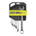 RYOBI RHWR8PC Σετ γερμανοπολύγωνα 8 τεμαχίων