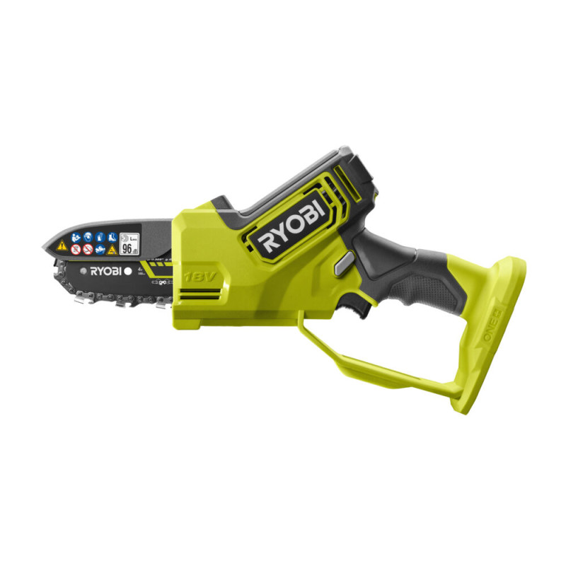 RYOBI RY18PSX10A-0 Κλαδευτικό αλυσοπρίονο χειρός, μπαταρίας 18V ONE+™ (χωρίς μπαταρία-φορτιστή)