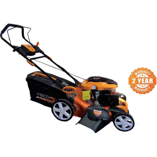 VISCO VC46P65G Βενζινοκίνητη ωθούμενη χλοοκοπτική μηχανή 159cc με πλάτος κοπής 46 cm