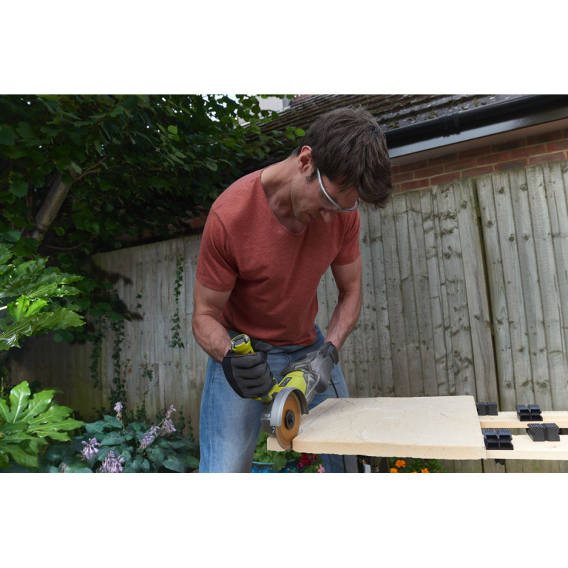 RYOBI RAG950-125S Γωνιακός τροχός (950Watt) ρεύματος 220V για δίσκο 125mm