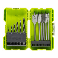 RYOBI RAK12SWD Σετ τρυπάνια ξύλου 12 τεμαχίων