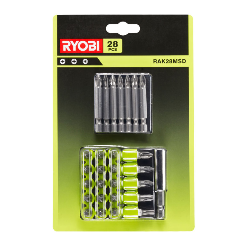 RYOBI RAK28MSD Σετ μύτες 28 τεμαχίων