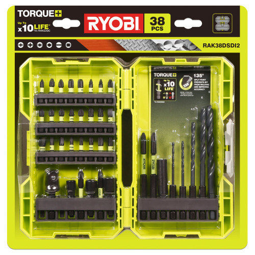 RYOBI RAK38DSDI2 Σετ μύτες 38 τεμαχίων