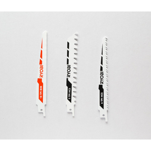 RYOBI RAK3RBWM 3 τεμάχια Λάμες σπαθόσεγας