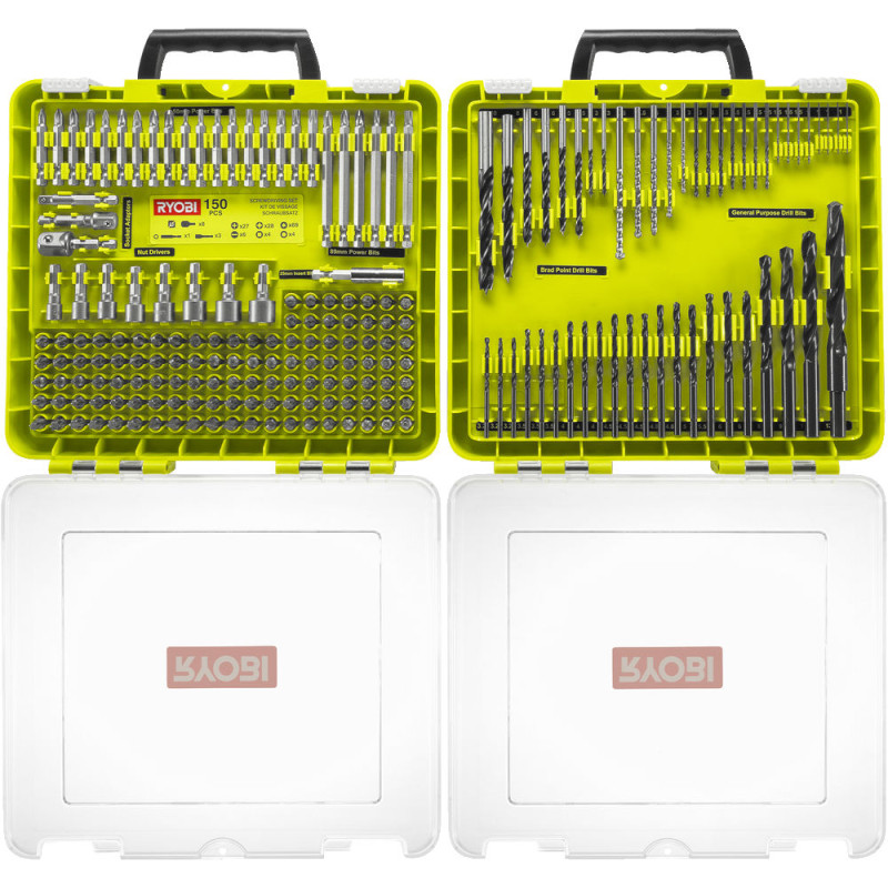 RYOBI RAKDD200 Σετ μύτες και τρυπάνια 200 τεμαχίων