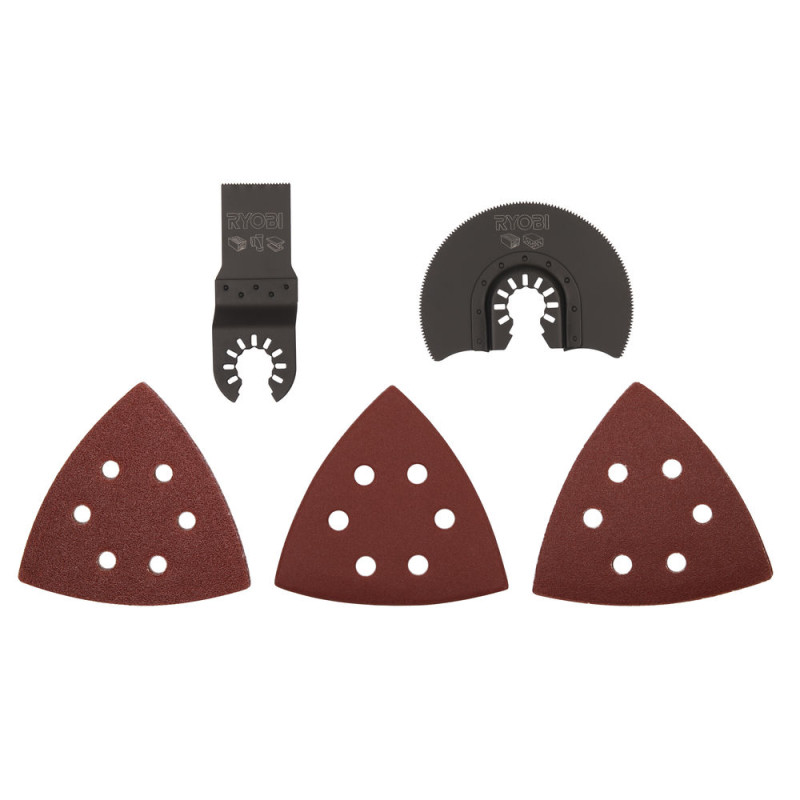 RYOBI RAKMT12KIT Σετ λείανσης-κοπής για multi tool