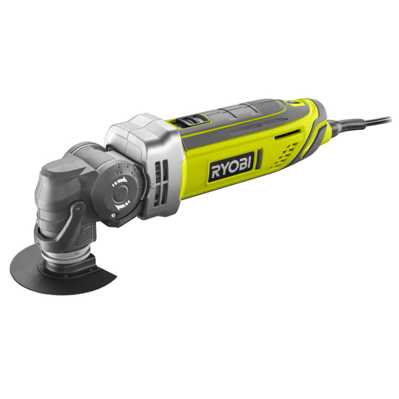 RYOBI RMT300-SA Multi tool (Εργαλείο Πολλαπλών Χρήσεων) 300Watt ρεύματος 220V με αρθρωτή κεφαλή