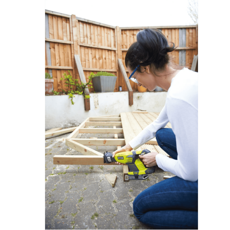 RYOBI RRS1801M Σπαθόσεγα μπαταρίας 18V ONE+™ με διαδρομή λεπίδας 22 mm